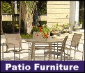 Wide selection, sling lounges, vinyl strap patio furniture
